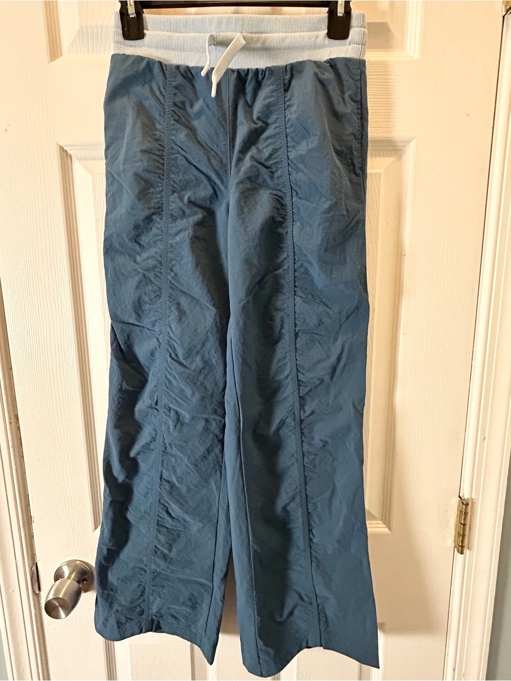 Tek Gear Pants Girls Large 10-12 Blue Casual Athletic Pants